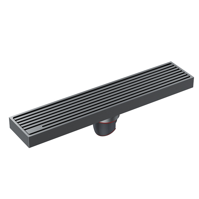 Bathroom Brass Linear Floor Drain