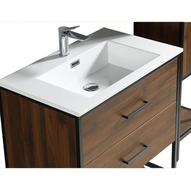 New material-SPC bathroom vanity specializing the USA market