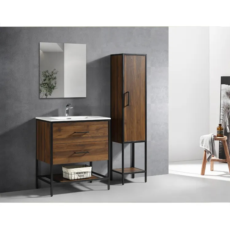 New material-SPC bathroom vanity specializing the USA market